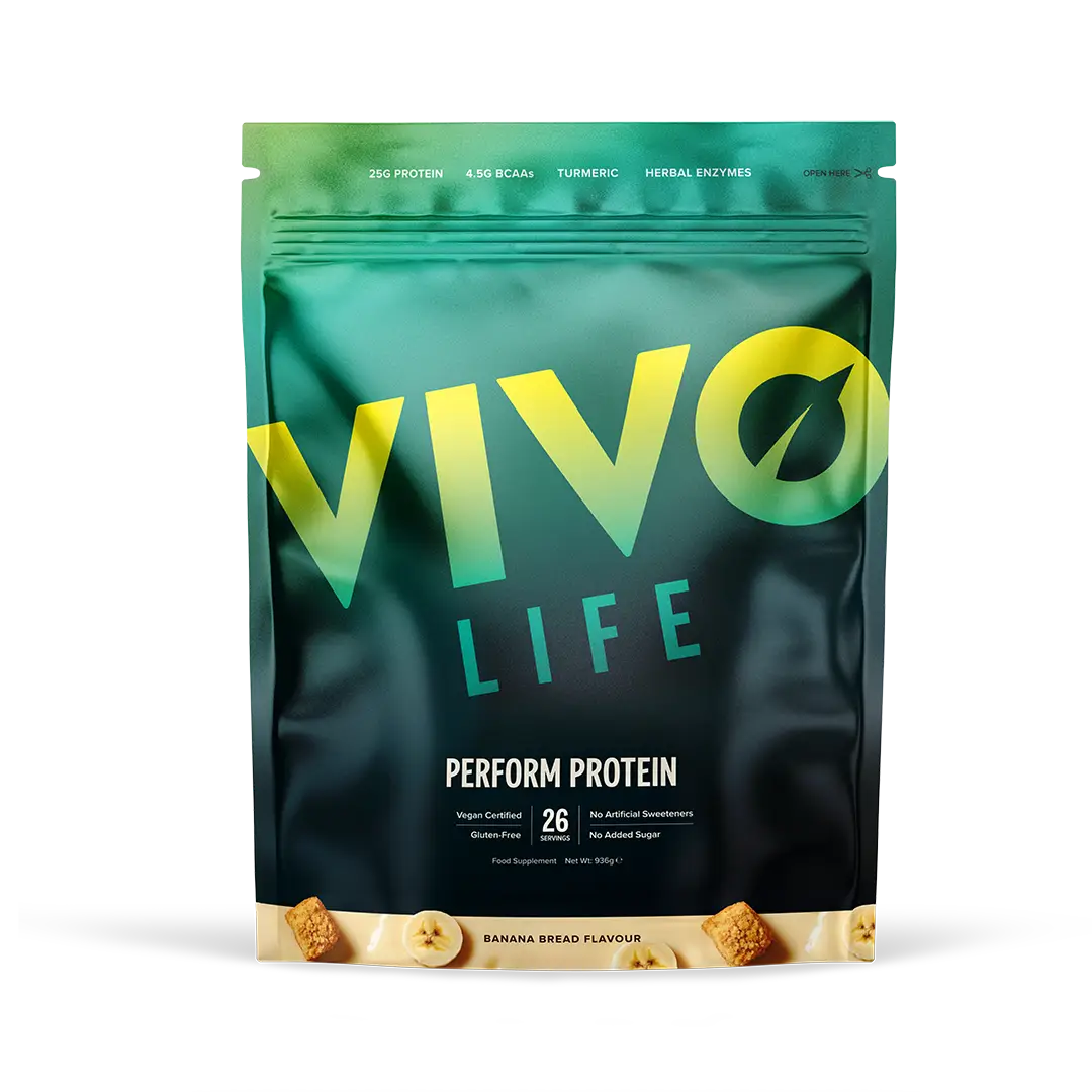 Perform Protein Banana Bread / 26 Portionen kaufen -  Vivo Life Vegane Proteinpulver  - Fitness Onlineshop