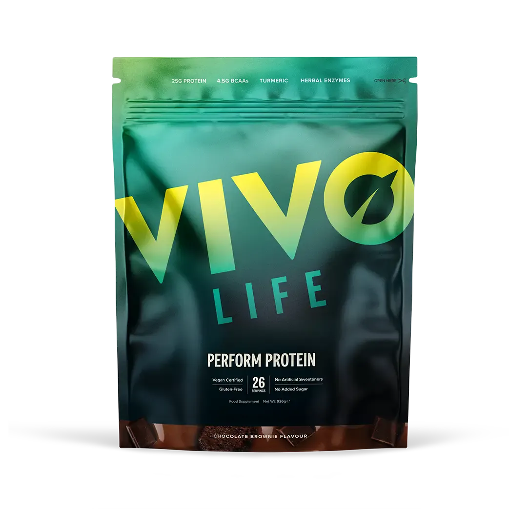 Perform Protein Chocolate Brownie / 26 Portionen kaufen -  Vivo Life Vegane Proteinpulver  - Fitness Onlineshop
