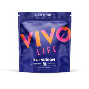 Reishi Pulver (15:1 Extrakt) 60 g kaufen -  Vivo Life Pilz-Supplements  - Fitness Onlineshop